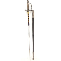 Armes de Luxe ÉPÉE D'OFFICIER DE GENDARME D'ÉLITE OU CARABINIERS DE LA GARDE CONSULAIRE VENDÉMIAIRE AN XII - FRANCE CONSULAT {PR