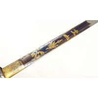 Armes de Luxe ÉPÉE D'OFFICIER DE GENDARME D'ÉLITE OU CARABINIERS DE LA GARDE CONSULAIRE VENDÉMIAIRE AN XII - FRANCE CONSULAT {PR