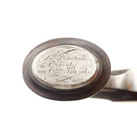 Armes de Poing PAIRE DE PISTOLETS DE RÉCOMPENSE DU DIRECTOIRE EXÉCUTIF AU COMMANDANT FREDERIC LOUIS TRAWITZ (1771 - 1817) BOUTET
