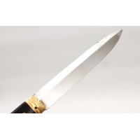 Coutellerie LUXUEUX COUTEAUX PLIANT DE COLLECTION  ÉCAILLE ET OR   LANGRES 18è GUERRE À DIJON - FRANCE XVIIIè {PRODUCT_REFERENCE