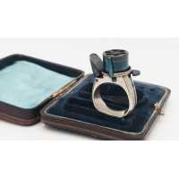 Armes de Poing BAGUE REVOLVER     « LE PETIT PROTECTOR »     6 COUPS CALIBRE 4.5MM A BROCHE {PRODUCT_REFERENCE} - 1