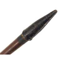 Art du Japon JUMONJI YARI   LANCE JAPONAISE SAMOURAÏS   LAME FORME DE CROIX  SIGNATURE FORGERON - JAPON EDO PERIOD {PRODUCT_REFE