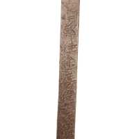 Art du Japon JUMONJI YARI   LANCE JAPONAISE SAMOURAÏS   LAME FORME DE CROIX  SIGNATURE FORGERON - JAPON EDO PERIOD {PRODUCT_REFE