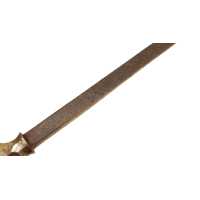 Art du Japon JUMONJI YARI   LANCE JAPONAISE SAMOURAÏS   LAME FORME DE CROIX  SIGNATURE FORGERON - JAPON EDO PERIOD {PRODUCT_REFE
