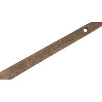 Art du Japon JUMONJI YARI   LANCE JAPONAISE SAMOURAÏS   LAME FORME DE CROIX  SIGNATURE FORGERON - JAPON EDO PERIOD {PRODUCT_REFE