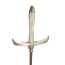 JUMONJI YARI   LANCE JAPONAISE SAMOURAÏS   LAME FORME DE CROIX  SIGNATURE FORGERON - JAPON EDO PERIOD