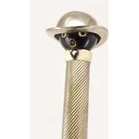 ANTIQUITES CANNE A SYSTEME TIRE BOUCHON - FRANCE VERS 1900 {PRODUCT_REFERENCE} - 4