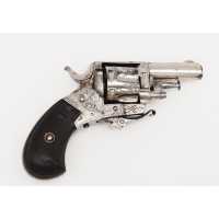Armes de Poing PETIT REVOLVER DE POCHE  PUPPY TYPE BULL DOG   SA.DA   CALIBRE 22 SHORT - BELGIQUE XIXè {PRODUCT_REFERENCE} - 1