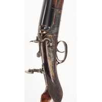 Armes Longues FUSIL DE CHASSE MIXTE MANUFACTURE FRANCAISE D'ARMES ET CYCLES DE SAINT-ETIENNE CALIBRE 12 ET 32W.S. - FRANCE XIXè 