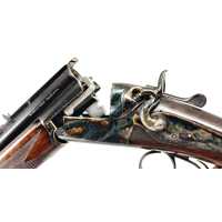 Armes Longues FUSIL DE CHASSE MIXTE MANUFACTURE FRANCAISE D'ARMES ET CYCLES DE SAINT-ETIENNE CALIBRE 12 ET 32W.S. - FRANCE XIXè 