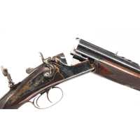 Armes Longues FUSIL DE CHASSE MIXTE MANUFACTURE FRANCAISE D'ARMES ET CYCLES DE SAINT-ETIENNE CALIBRE 12 ET 32W.S. - FRANCE XIXè 