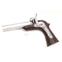 Armes de Poing PISTOLET DE POCHE A PERCUSSION GASTINNE RENETTE A PARIS MODELE BREVETE PAR DELVIGNE - FRANCE XIXè {PRODUCT_REFERE
