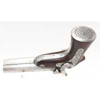 Armes de Poing PISTOLET DE POCHE A PERCUSSION GASTINNE RENETTE A PARIS MODELE BREVETE PAR DELVIGNE - FRANCE XIXè {PRODUCT_REFERE