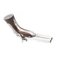 Armes de Poing PISTOLET DE POCHE A PERCUSSION GASTINNE RENETTE A PARIS MODELE BREVETE PAR DELVIGNE - FRANCE XIXè {PRODUCT_REFERE