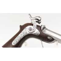 Armes de Poing PISTOLET DE POCHE A PERCUSSION GASTINNE RENETTE A PARIS MODELE BREVETE PAR DELVIGNE - FRANCE XIXè {PRODUCT_REFERE