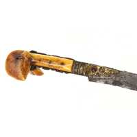 Armes Blanches SABRE YATAGAN DES BALKANS ART TURC DEBUT XIXè {PRODUCT_REFERENCE} - 3