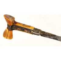 Armes Blanches SABRE YATAGAN DES BALKANS ART TURC DEBUT XIXè {PRODUCT_REFERENCE} - 4