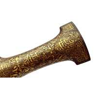 Armes Blanches POIGNARD COURBE DE PERSE KANDJAR DAMAS WOOTZ PERSIAN DAGGER DEBUT XIXè {PRODUCT_REFERENCE} - 20