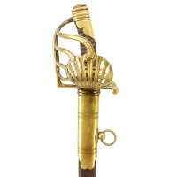 Armes Blanches SABRE D'OFFICIERS A CHEVAL DES COMPAGNIES D'ELITE DE CAVALERIE DE LIGNE VERS 1804  - FRANCE PREMIER EMPIRE {PRODU