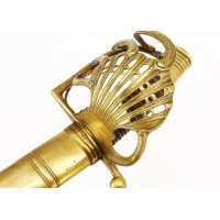 Armes Blanches SABRE D'OFFICIERS A CHEVAL DES COMPAGNIES D'ELITE DE CAVALERIE DE LIGNE VERS 1804  - FRANCE PREMIER EMPIRE {PRODU