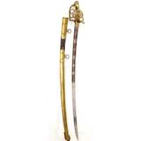 Armes Blanches SABRE D'OFFICIERS A CHEVAL DES COMPAGNIES D'ELITE DE CAVALERIE DE LIGNE VERS 1804  - FRANCE PREMIER EMPIRE {PRODU