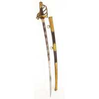 Armes Blanches SABRE D'OFFICIERS A CHEVAL DES COMPAGNIES D'ELITE DE CAVALERIE DE LIGNE VERS 1804  - FRANCE PREMIER EMPIRE {PRODU