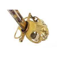 Armes Blanches SABRE D'OFFICIERS A CHEVAL DES COMPAGNIES D'ELITE DE CAVALERIE DE LIGNE VERS 1804  - FRANCE PREMIER EMPIRE {PRODU