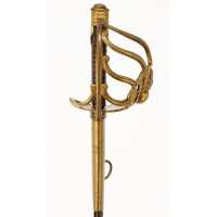 Armes Blanches SABRE D'OFFICIERS A CHEVAL DES COMPAGNIES D'ELITE DE CAVALERIE DE LIGNE VERS 1804  - FRANCE PREMIER EMPIRE {PRODU