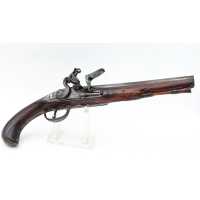 Armes de Poing PISTOLET DE VOYAGE A SILEX XVIIIè SIGNATURE DE HENRI DEVILLERS LIEGE 1734-1762 - BELGIQUE 18è {PRODUCT_REFERENCE}