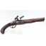 PISTOLET DE VOYAGE A SILEX XVIIIè SIGNATURE DE HENRI DEVILLERS LIEGE 1734-1762 - BELGIQUE 18è