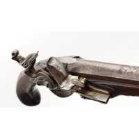 Armes de Poing PISTOLET DE VOYAGE A SILEX XVIIIè SIGNATURE DE HENRI DEVILLERS LIEGE 1734-1762 - BELGIQUE 18è {PRODUCT_REFERENCE}