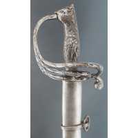 Armes Blanches A.GUEYTON ORFEVRE SABRE DE PRESENT GUYETON ORFEVRE OFFERT AU CAPITAINE DE LINIERS EN 1861 SECTION DE CAVALERIE DE