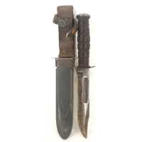 Militaria WW2 1944 POIGNARD USN MK2 CAMILLUS  FOURREAU BMCO US NAVY U.S. NAVY MK 2 - USA SECONDE GUERRE MONDIALE {PRODUCT_REFERE