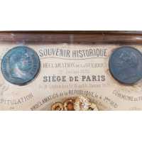 Souvenirs Historiques SOUVENIR HISTORIQUE DU SIEGE DE PARIS DECLARATION DE LA GUERRE 15 JUILLET 1870 {PRODUCT_REFERENCE} - 2