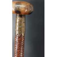ANTIQUITES CANNE MAKILA BASQUE 1936 AINCIART-BERGARA LARESSORE  MEILLEUR OUVRIER DE FRANCE {PRODUCT_REFERENCE} - 4