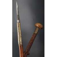 ANTIQUITES CANNE MAKILA BASQUE 1936 AINCIART-BERGARA LARESSORE  MEILLEUR OUVRIER DE FRANCE {PRODUCT_REFERENCE} - 12