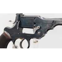 Armes de Poing REVOLVER DE TIR   WEBLEY TARGET MODEL 1896   EN VALISE CUIR  CALIBRE 455 / 450  &  22 Morris 297/230  - GB XIXè {