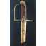 SABRE D'OFFICIER DES CHASSEURS A PIED DE LA GARDE IMPERIALE  1804 SOLINGEN - FRANCE PREMIER EMPIRE