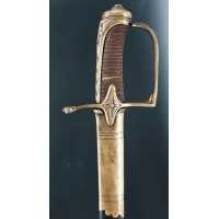 Armes Blanches SABRE D'OFFICIER DES CHASSEURS A PIED DE LA GARDE IMPERIALE  1804 SOLINGEN - FRANCE PREMIER EMPIRE {PRODUCT_REFER