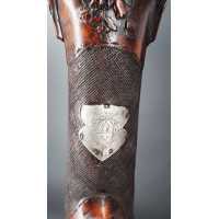 Armes d'Épaule LUXUEUX FUSIL DOUBLE À SILEX D'UN NOBLESSE POLONAISE CLAN POBOG SIGNÉ COULAUX À STRASBOURG 1799/1800 - FRANCE DIR