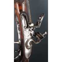 Armes d'Épaule LUXUEUX FUSIL DOUBLE À SILEX D'UN NOBLESSE POLONAISE CLAN POBOG SIGNÉ COULAUX À STRASBOURG 1799/1800 - FRANCE DIR