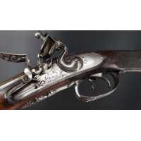 Armes d'Épaule LUXUEUX FUSIL DOUBLE À SILEX D'UN NOBLESSE POLONAISE CLAN POBOG SIGNÉ COULAUX À STRASBOURG 1799/1800 - FRANCE DIR