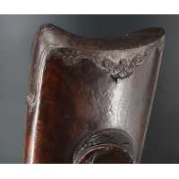 Armes Longues LUXUEUX FUSIL DOUBLE À SILEX D'UN BARON POLONAIS CLAN POBOG  COULAUX STRASBOURG 1799 / 1800 - FRANCE DIRECTOIRE {P