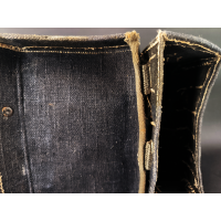 Militaria ETUI SACHOCHE  TOILE BLEU LUFT  PORTE FUSÉE ALLEMAGNE WW2 {PRODUCT_REFERENCE} - 6