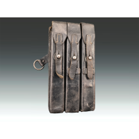 Militaria WW2 MP 38   PORTE CHARGEUR CUIR  MP40  MARQUAGE MP38u {PRODUCT_REFERENCE} - 1