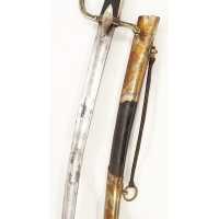 Armes Blanches RARE SABRE D'OFFICIER DE CHASSEUR A CHEVAL OU HUSSARD EN ARGENT 950M TETE VIEILLARD - FRANCE REPUBLIQUE - DIRECTO