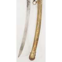 Armes Blanches RARE SABRE D'OFFICIER DE CHASSEUR A CHEVAL OU HUSSARD EN ARGENT 950M TETE VIEILLARD - FRANCE REPUBLIQUE - DIRECTO