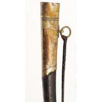 Armes Blanches RARE SABRE D'OFFICIER DE CHASSEUR A CHEVAL OU HUSSARD EN ARGENT 950M TETE VIEILLARD - FRANCE REPUBLIQUE - DIRECTO