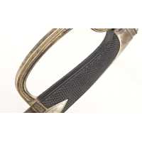 Armes Blanches RARE SABRE D'OFFICIER DE CHASSEUR A CHEVAL OU HUSSARD EN ARGENT 950M TETE VIEILLARD - FRANCE REPUBLIQUE - DIRECTO