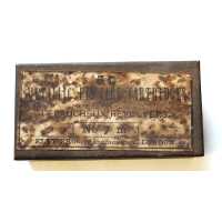 Cartouches Collection BOITE METALLIQUE DE 50 CARTOUCHES MUNTIONS CALIBRE 7MM A BROCHE MARQUE ELEY BROs LONDON XIXè {PRODUCT_REF